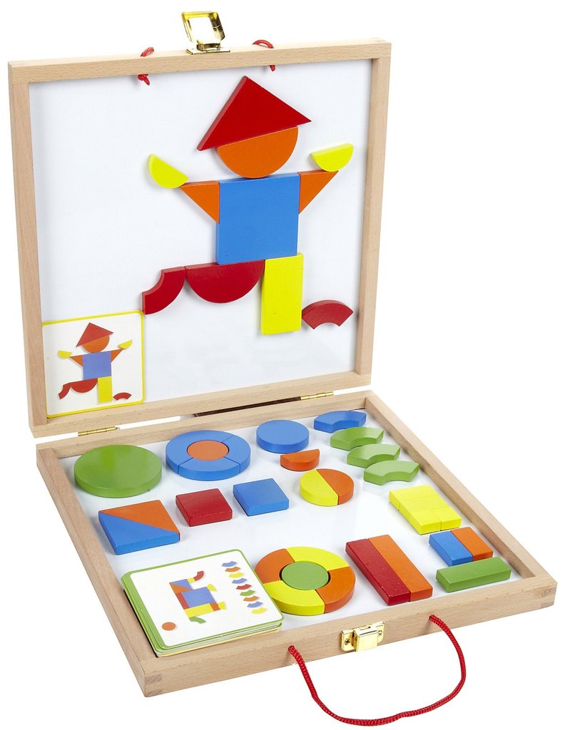 Juego de formas método Montessori