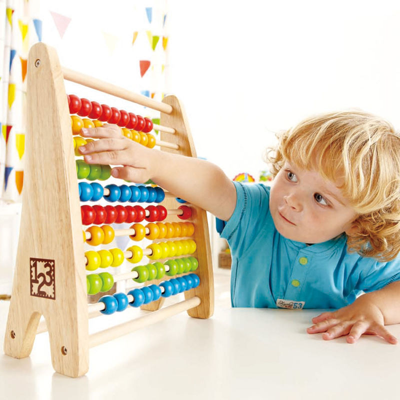 Juego Ábaco De Madera Método Montessori