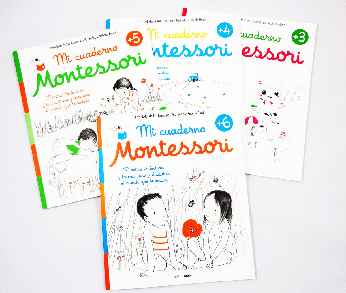 Mi cuaderno Montessori +3 +4 +5 +6