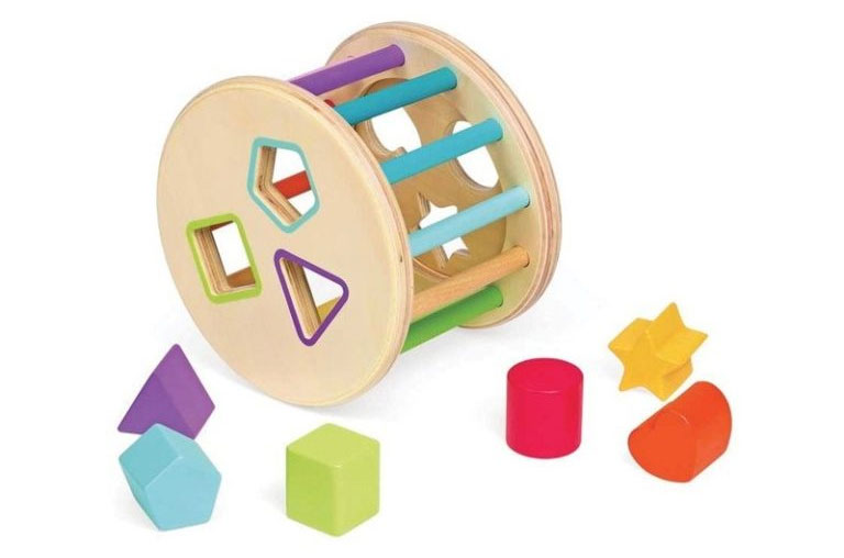 Juego de rodar y encajar método Montessori