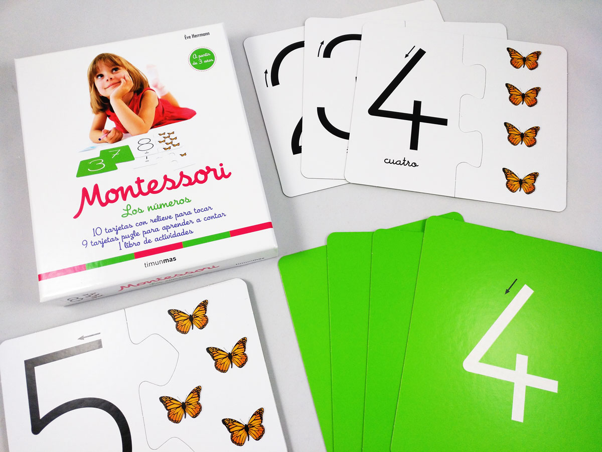 Kit primeros números método Montessori