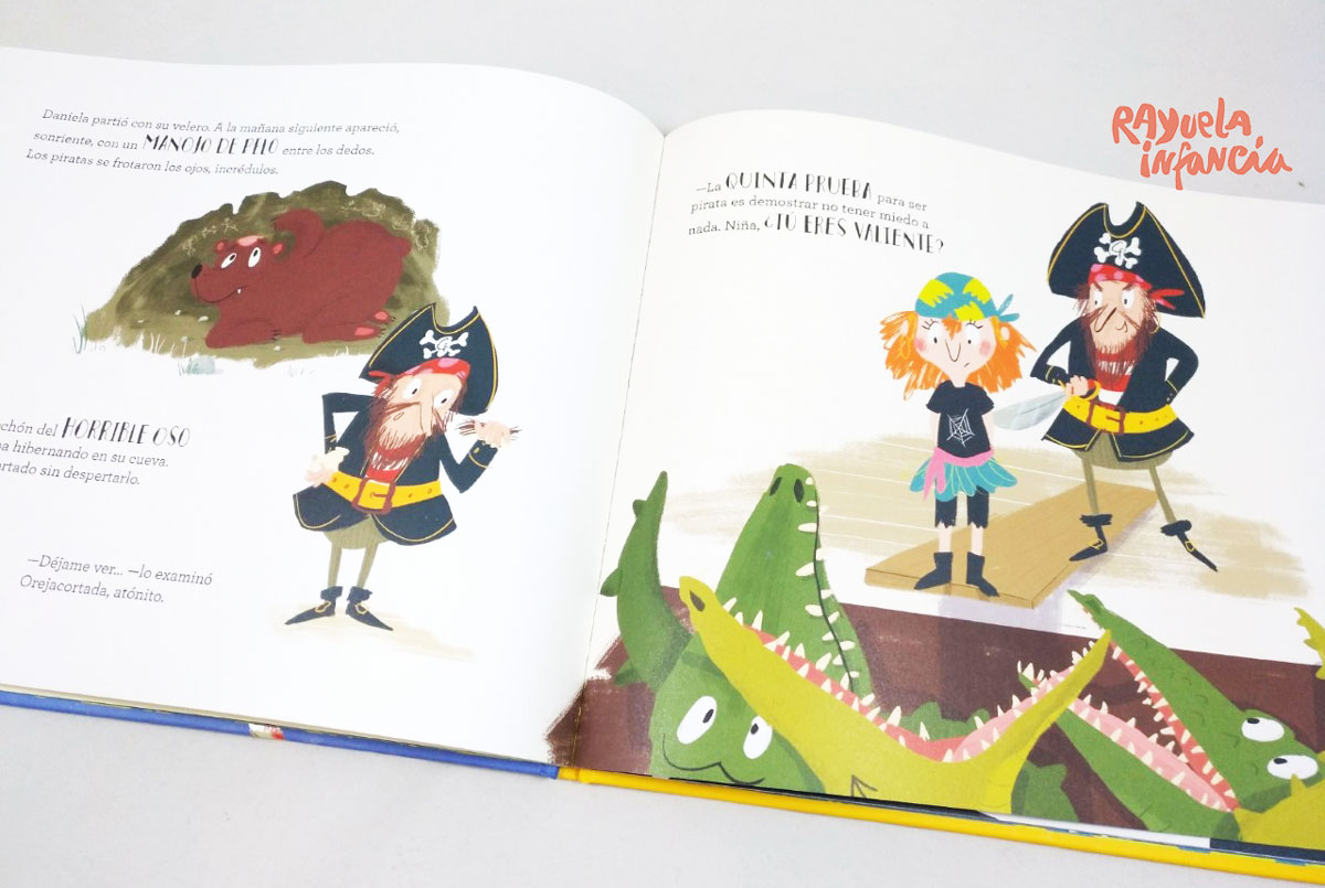 DANIELA PIRATA LIBROS INFANTILES SOBRE PIRATAS