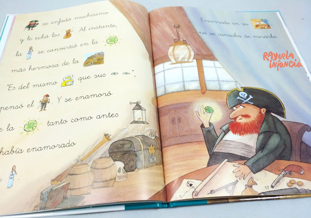 EL PIRATA BARBARROJA PICTOGRAMAS SM LIBROS INFANTILES SOBRE PIRATAS