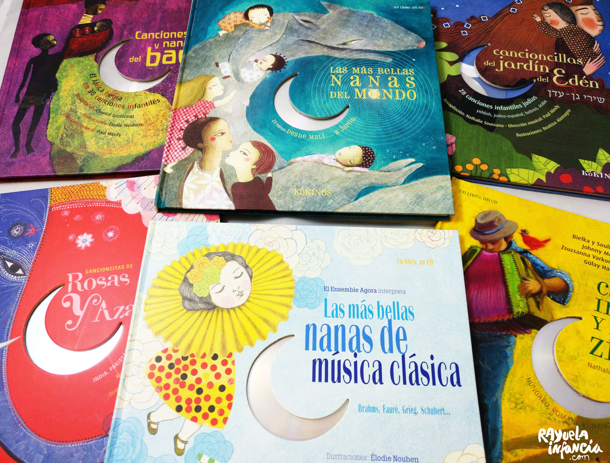 COLECCION NANAS Y CANCIONES INFANTILES DE KOKINOS REGALOS ESPECIALES PARA BEBES