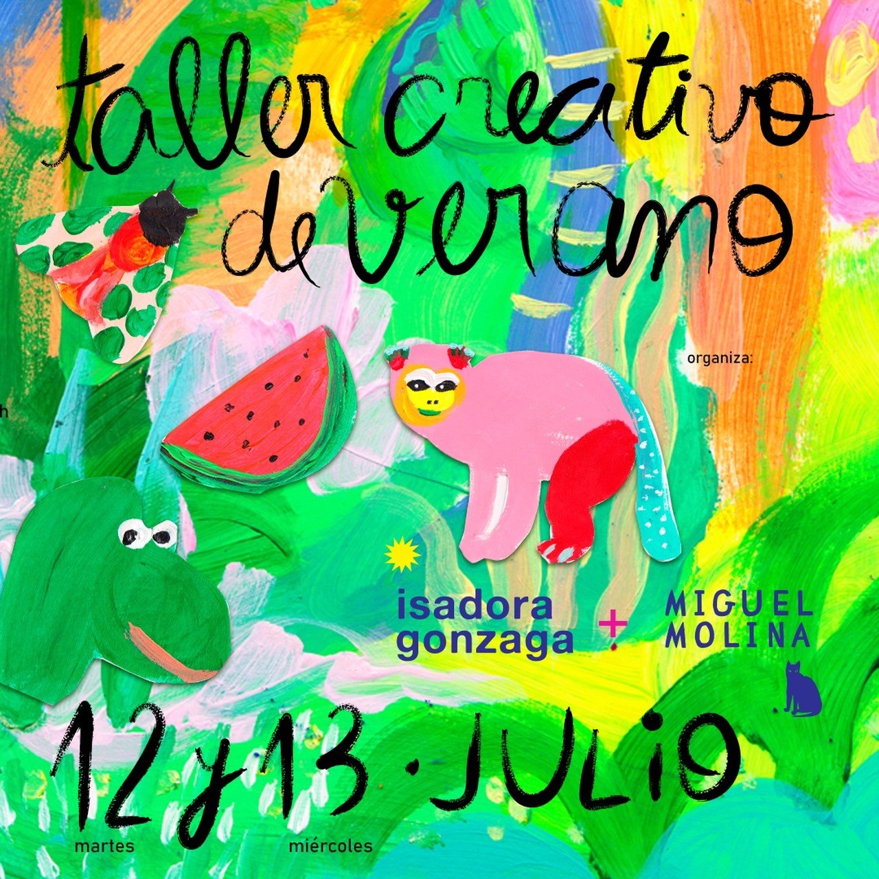 taller creativo de verano en Rayuela