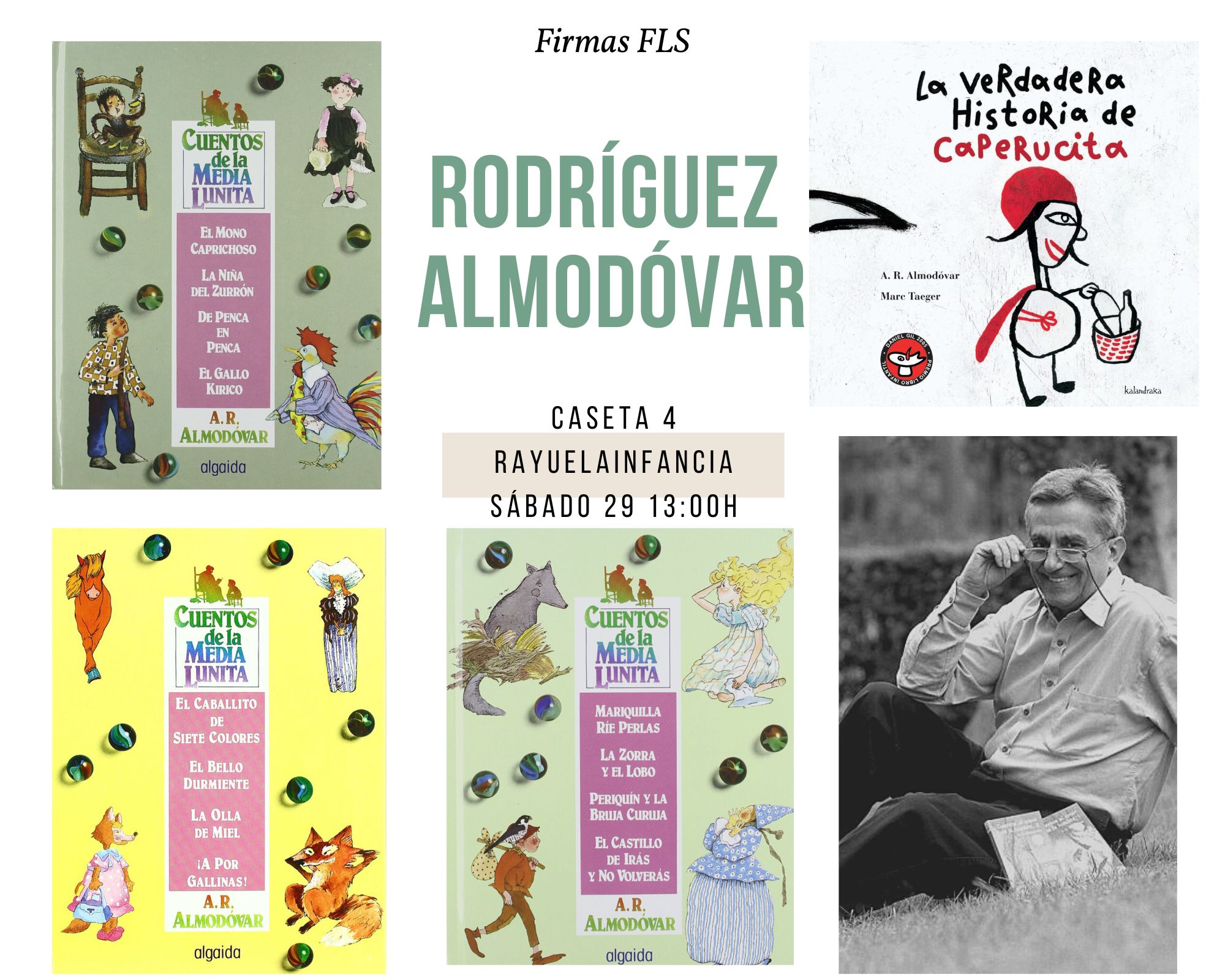 Rodríguez Almodóvar en la Feria del Libro de Sevilla