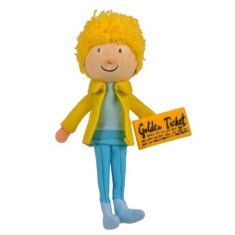 MARIONETA DE DEDO CHARLIE Y LA FABRICA DE CHOCOLATE Finger Puppet Fiesta Craft 