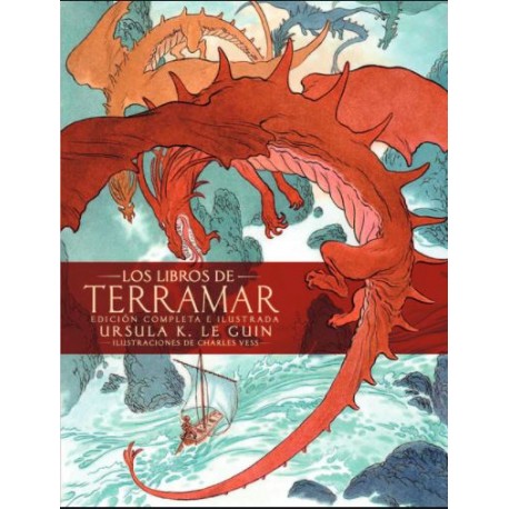 LOS LIBROS DE TERRAMAR EDICION ILUSTRADA Y COMPLETA