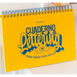 CUADERNO DE LETTERING CALIGRAFIA CREATIVA PASO A PASO