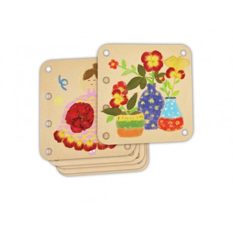 KIT ARTÍSTICO PRENSADOR DE FLORES HAPE