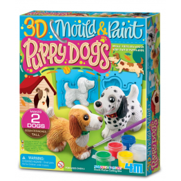 3D MOULD & PAINT PERRITOS