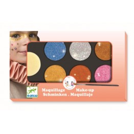 MAQUILLAJE 6 COLORES PURPURINA DJECO