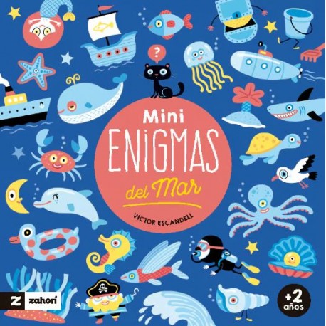 MINI ENIGMAS DEL MAR LIBRO ZAHORI 
