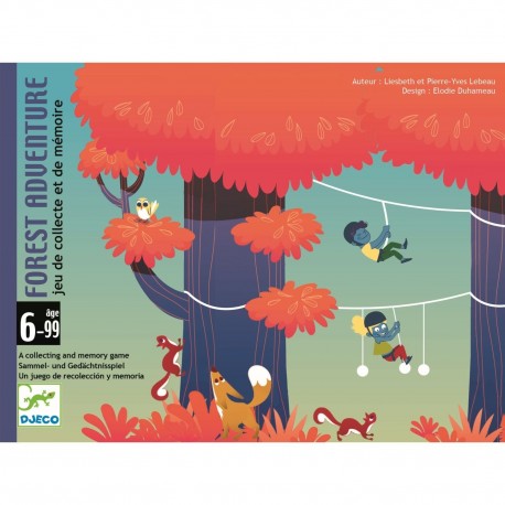 FOREST ADVENTURE JUEGO DE CARTAS Djeco