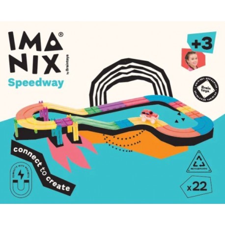 IMANIX PISTA DE CARRERAS 22 PIEZAS