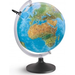 GLOBO TERRAQUEO CON RELIEVE Y LUZ
