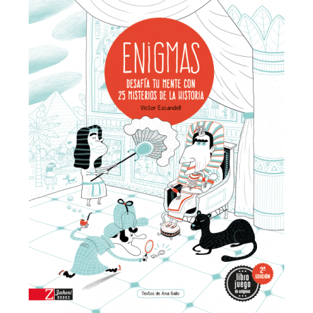 ENIGMAS DE LA HISTORIA Zahori de Ideas Portada Libro