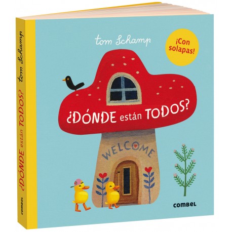 DONDE ESTAN TODOS LIBRO CON SOLAPAS