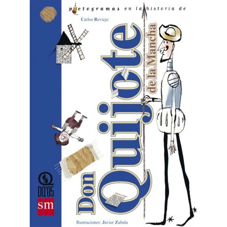 DON QUIJOTE DE LA MANCHA Pictogramas SM Portada Libro