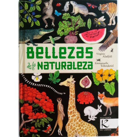 BELLEZAS DE LA NATURALEZA Kalandraka Portada