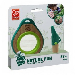 DETECTIVE NATURALEZA LUPA Y SILBATO