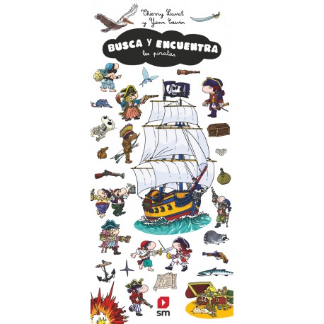 BUSCA Y ENCUENTRA LOS PIRATAS LIBRO SM