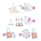 DIY PINTA TU BOLSA, BOLSITA Y ESTUCHE DJECO