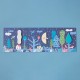 IMAGINE 4 PUZZLES DE 3 PIEZAS CON ENCAJES DE MADERA LONDJI