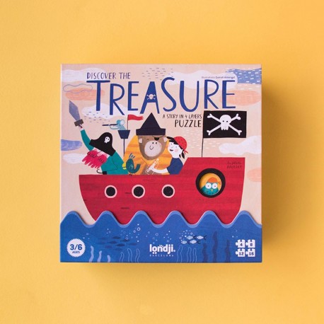 DISCOVER THE TREASURE PUZZLE LONDJI 