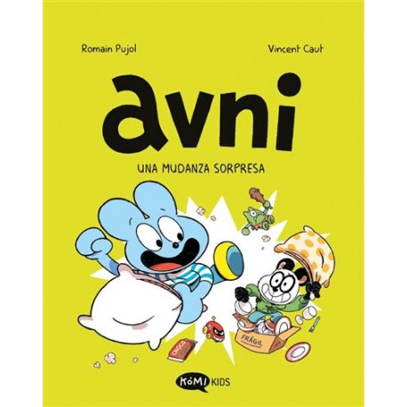 AVNI 8. UNA MUDANZA SORPRESA LIBRO