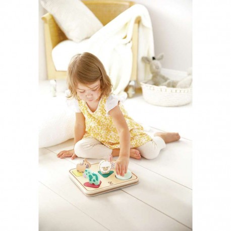 PUZZLE SONIDOS DE ANIMALES HAPE 