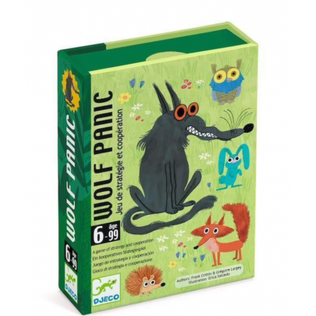 CARTAS WOLF PANIC CARTAS DJECO 
