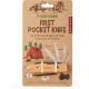 Kikkerland Huckleberry - Cuchillo de bolsillo compacto,
