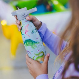 BOTELLA DINOS PLANET 260 ML.