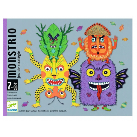 MONSTRIO JUEGO CARTAS DJECO