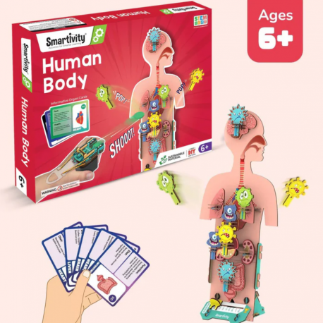 SMARTIVITY CUERPO HUMANO ANTIGERMENES