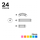 IMABARS 24 PIEZAS IMANIX BRAINTOYS 