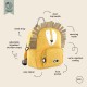 MOCHILA LEÓN MINI MR. LION TRIXIE
