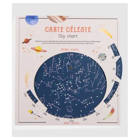 MAPA CELESTE MOULIN ROTY 