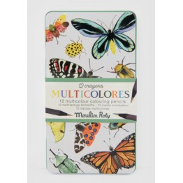 12 LÁPICES MULTICOLORES