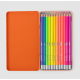 12 LÁPICES DE COLORES NEÓN SCHMOUKS