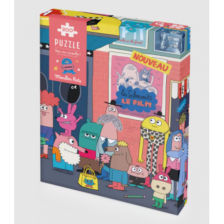 PUZZLE ¡TODOS AL CINE! MOULIN ROTY