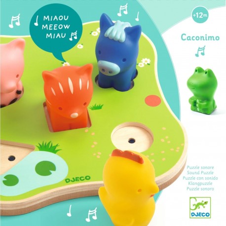 PUZZLE DE ENCAJE MUSICAL CACONIMO