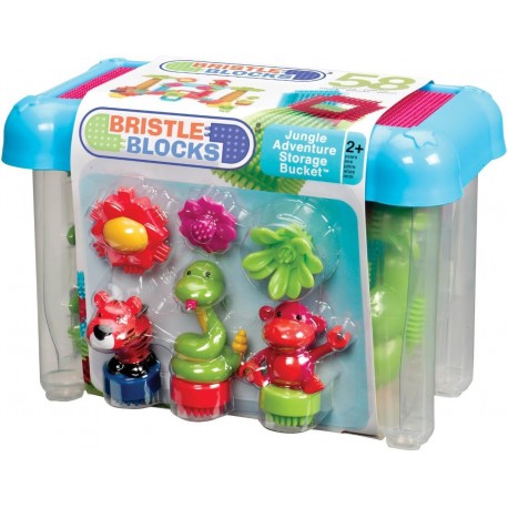 BRISTLE BLOCKS 58 PIEZAS AVENTURA EN LA JUNGLA