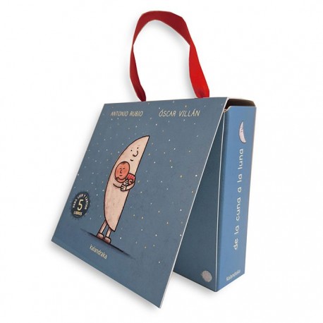 MALETA "DE LA CUNA A LA LUNA" KALANDRAKA  MALETA "DE LA CUNA A LA LUNA" KALANDRAKA