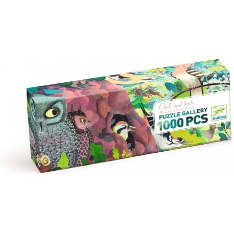 PUZZLE GALERÍA BÚHOS Y PÁJAROS
