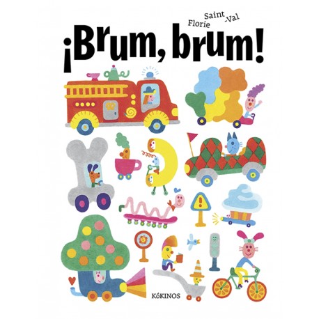 ¡BRUM, BRUM! LIBRO KOKINOS 