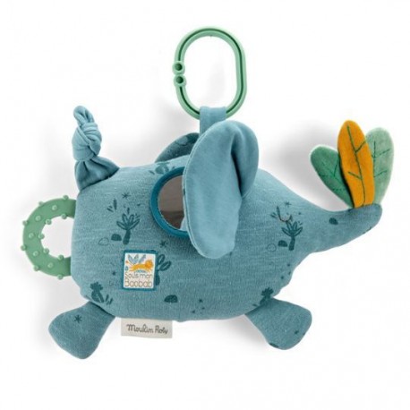 Elefante de actividades sensorial Baobab Moulin Roty