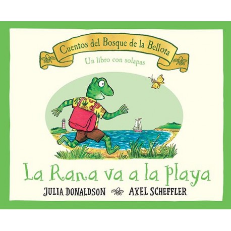 La rana va a la playa libro infantil ilustrado Editorial Juventud