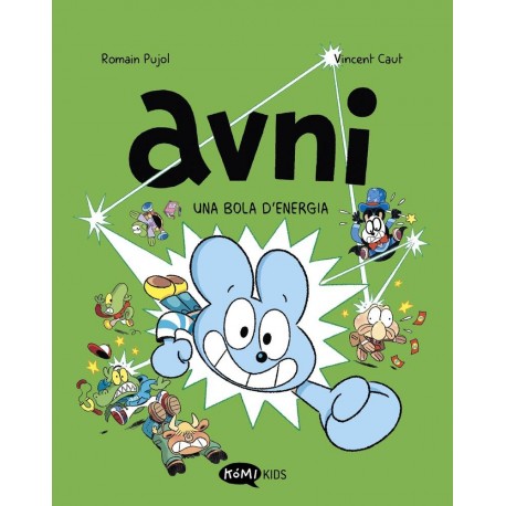 Avni 9 Una bola de energía cómic infantil de Romain Pujol